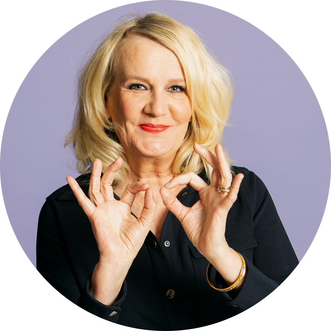 Näyttelijä Miitta Sorvali.